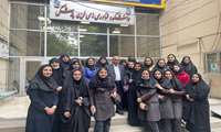 بازدید دانش آموزان مدرسه فرزانگان از دانشگاه علوم پزشکی ایران